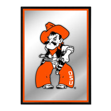 Load image into Gallery viewer, Oklahoma State Cowboys: Mascot - Framed Mirrored Wall Sign - The Fan-Brand