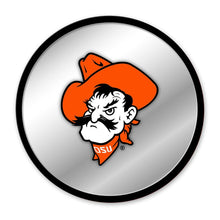 Load image into Gallery viewer, Oklahoma State Cowboys: Mascot - Modern Disc Mirrored Wall Sign - The Fan-Brand