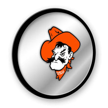 Load image into Gallery viewer, Oklahoma State Cowboys: Mascot - Modern Disc Mirrored Wall Sign - The Fan-Brand