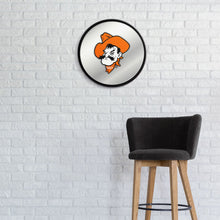 Load image into Gallery viewer, Oklahoma State Cowboys: Mascot - Modern Disc Mirrored Wall Sign - The Fan-Brand