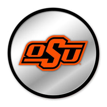 Load image into Gallery viewer, Oklahoma State Cowboys: Modern Disc Mirrored Wall Sign - The Fan-Brand