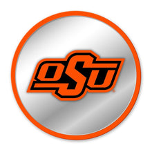 Load image into Gallery viewer, Oklahoma State Cowboys: Modern Disc Mirrored Wall Sign - The Fan-Brand