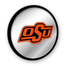 Load image into Gallery viewer, Oklahoma State Cowboys: Modern Disc Mirrored Wall Sign - The Fan-Brand