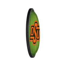 Load image into Gallery viewer, Oklahoma State Cowboys: On the 50 - Oval Slimline Lighted Wall Sign - The Fan-Brand