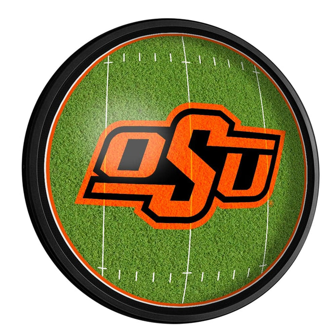 Oklahoma State Cowboys: On the 50 - Slimline Lighted Wall Sign - The Fan-Brand