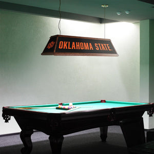 Oklahoma State Cowboys: Premium Wood Pool Table Light - The Fan-Brand