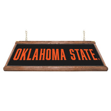 Load image into Gallery viewer, Oklahoma State Cowboys: Premium Wood Pool Table Light - The Fan-Brand
