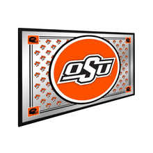 Load image into Gallery viewer, Oklahoma State Cowboys: Team Spirit - Framed Mirrored Wall Sign - The Fan-Brand