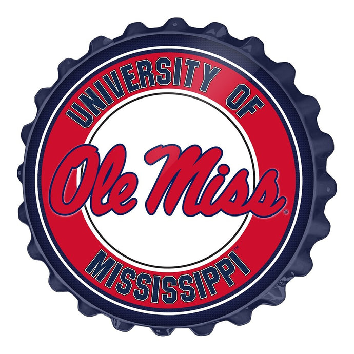 Ole Miss Rebels: Bottle Cap Wall Sign - The Fan-Brand