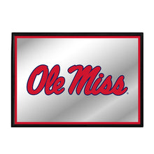 Load image into Gallery viewer, Ole Miss Rebels: Framed Mirrored Wall Sign - The Fan-Brand