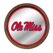 Load image into Gallery viewer, Ole Miss Rebels: Mirrored Barrel Top Mirrored Wall Sign - The Fan-Brand