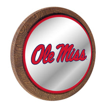 Load image into Gallery viewer, Ole Miss Rebels: Mirrored Barrel Top Mirrored Wall Sign - The Fan-Brand