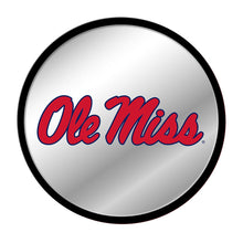 Load image into Gallery viewer, Ole Miss Rebels: Modern Disc Mirrored Wall Sign - The Fan-Brand