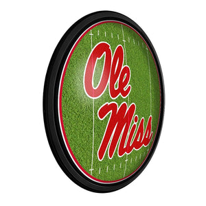 Ole Miss Rebels: On the 50 - Slimline Lighted Wall Sign - The Fan-Brand