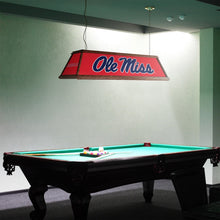 Load image into Gallery viewer, Ole Miss Rebels: Premium Wood Pool Table Light - The Fan-Brand