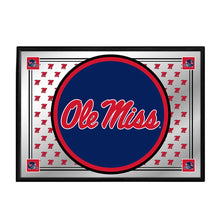 Load image into Gallery viewer, Ole Miss Rebels: Team Spirit - Framed Mirrored Wall Sign - The Fan-Brand