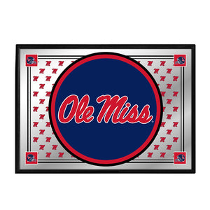 Ole Miss Rebels: Team Spirit - Framed Mirrored Wall Sign - The Fan-Brand