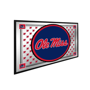 Ole Miss Rebels: Team Spirit - Framed Mirrored Wall Sign - The Fan-Brand