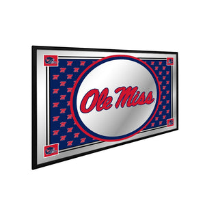 Ole Miss Rebels: Team Spirit - Framed Mirrored Wall Sign - The Fan-Brand