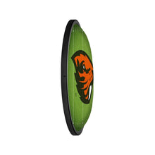 Load image into Gallery viewer, Oregon State Beavers: On the 50 - Oval Slimline Lighted Wall Sign - The Fan-Brand