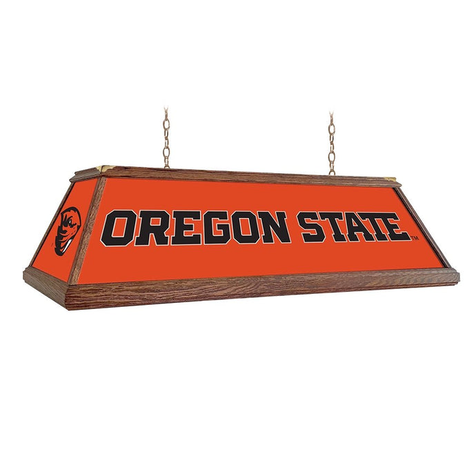 Oregon State Beavers: Premium Wood Pool Table Light - The Fan-Brand