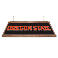 Load image into Gallery viewer, Oregon State Beavers: Premium Wood Pool Table Light - The Fan-Brand