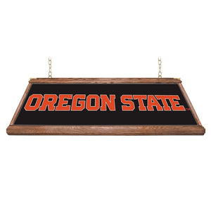 Oregon State Beavers: Premium Wood Pool Table Light - The Fan-Brand