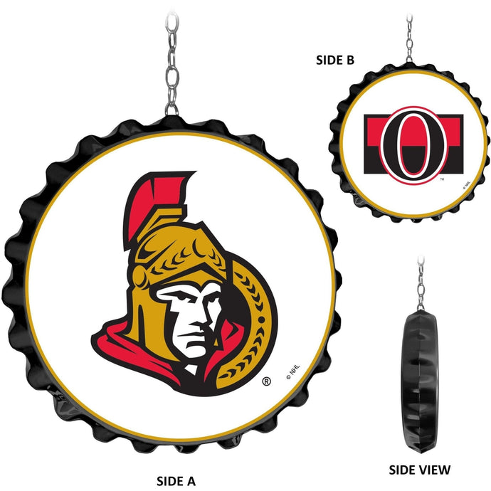 Ottawa Senators: Bottle Cap Dangler - The Fan-Brand