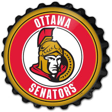 Load image into Gallery viewer, Ottawa Senators: Bottle Cap Wall Sign - The Fan-Brand