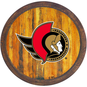 Ottawa Senators: "Faux" Barrel Top Sign - The Fan-Brand