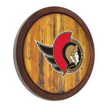 Load image into Gallery viewer, Ottawa Senators: &quot;Faux&quot; Barrel Top Sign - The Fan-Brand