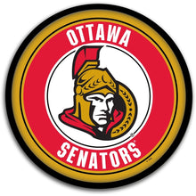 Load image into Gallery viewer, Ottawa Senators: Modern Disc Wall Sign - The Fan-Brand