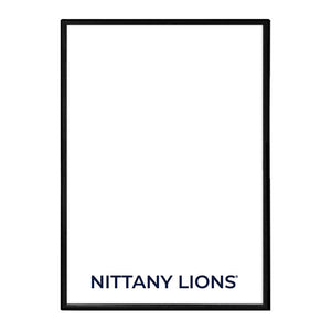 Penn State Nittany Lions: Framed Dry Erase Wall Sign - The Fan-Brand