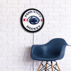 Penn State Nittany Lions: Hockey - Slimline Lighted Wall Sign - The Fan-Brand