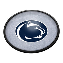 Load image into Gallery viewer, Penn State Nittany Lions: Ice Rink - Oval Slimline Lighted Wall Sign - The Fan-Brand