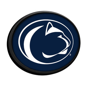 Penn State Nittany Lions: Lion - Oval Slimline Lighted Wall Sign - The Fan-Brand