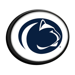 Penn State Nittany Lions: Lion - Oval Slimline Lighted Wall Sign - The Fan-Brand