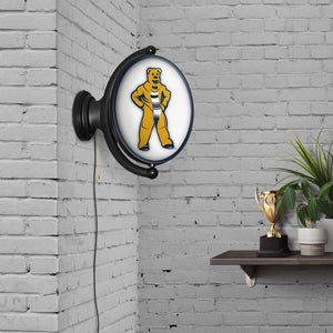 Penn State Nittany Lions: Mascot - Original Oval Rotating Lighted Wall Sign - The Fan-Brand