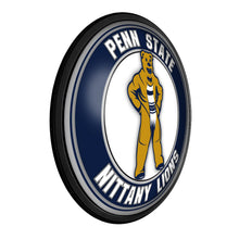 Load image into Gallery viewer, Penn State Nittany Lions: Mascot - Round Slimline Lighted Wall Sign - The Fan-Brand