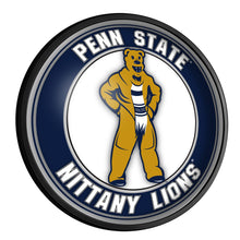 Load image into Gallery viewer, Penn State Nittany Lions: Mascot - Round Slimline Lighted Wall Sign - The Fan-Brand