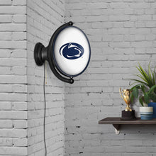 Load image into Gallery viewer, Penn State Nittany Lions: Original Oval Rotating Lighted Wall Sign - The Fan-Brand