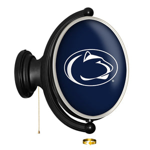 Penn State Nittany Lions: Original Oval Rotating Lighted Wall Sign - The Fan-Brand