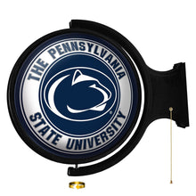 Load image into Gallery viewer, Penn State Nittany Lions: Original Round Rotating Lighted Wall Sign - The Fan-Brand