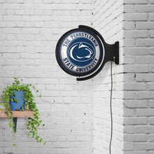 Load image into Gallery viewer, Penn State Nittany Lions: Original Round Rotating Lighted Wall Sign - The Fan-Brand