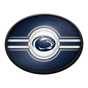 Penn State Nittany Lions: Oval Slimline Lighted Wall Sign - The Fan-Brand