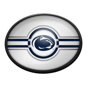 Penn State Nittany Lions: Oval Slimline Lighted Wall Sign - The Fan-Brand