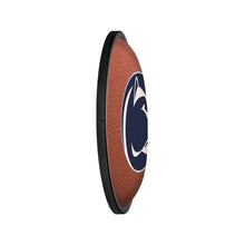 Load image into Gallery viewer, Penn State Nittany Lions: Pigskin - Oval Slimline Lighted Wall Sign - The Fan-Brand