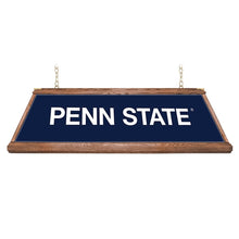 Load image into Gallery viewer, Penn State Nittany Lions: Premium Wood Pool Table Light - The Fan-Brand