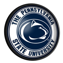 Load image into Gallery viewer, Penn State Nittany Lions: Round Slimline Lighted Wall Sign - The Fan-Brand
