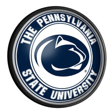 Load image into Gallery viewer, Penn State Nittany Lions: Round Slimline Lighted Wall Sign - The Fan-Brand